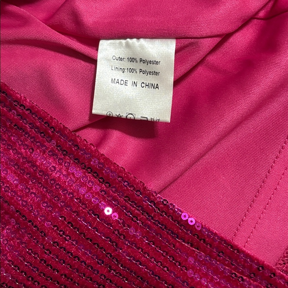 Ivy City Co Monique Skirt in Pink Sequin Sz. 1X - Picture 8 of 8